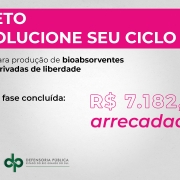 O projeto visa promover a educação menstrual e estimular o empreendedorismo