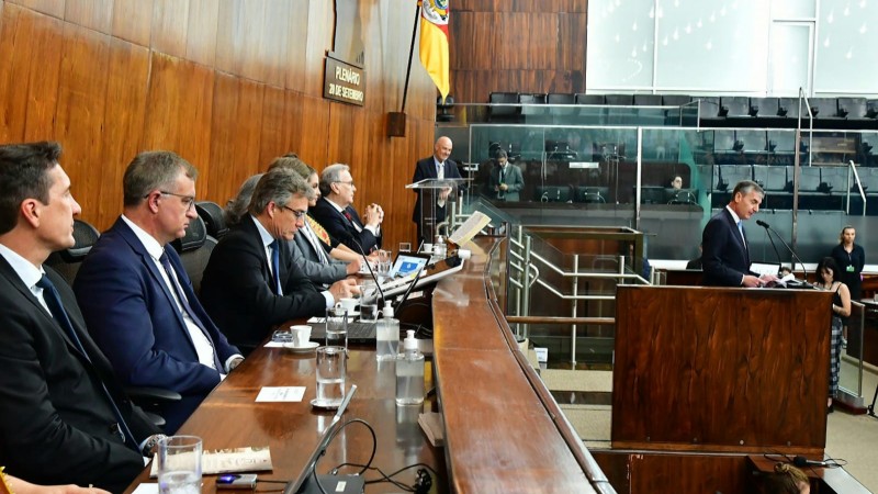 A Sessão Plenária teve como tema os 150 anos de emancipação político-administrativa do município de Santo Ângelo