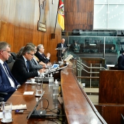 A Sessão Plenária teve como tema os 150 anos de emancipação político-administrativa do município de Santo Ângelo