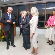 Outorga da Medalha Moysés Vianna do Mérito Eleitoral à ministra Rosa Weber, presidente do Supremo Tribunal Federal