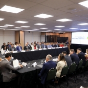 Reunião com o ministro ocorreu na tarde de quinta-feira (13), em Brasília. 