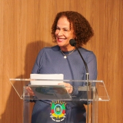 Presidente do TJRS, desembargadora Iris Helena Medeiros Nogueira