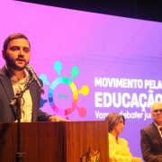 Defensor público-geral participa do ato de encerramento do Movimento pela Educação