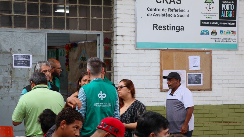 A atividade fez parte do Programa de Acolhimento e de Formação de Novas Defensoras e Defensores Públicos.