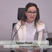 Defensora pública Tamara Flôres Agostini