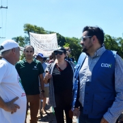 O Núcleo de Defesa Ambiental da Defensoria Pública do Estado do Rio Grande do Sul (NUDAM) fez parte da comitiva.