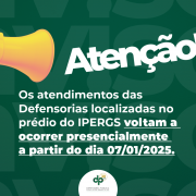 Atendimento volta a acontecer no prédio do IPERGS, que estava fechado em razão dos danos causados pela enchente