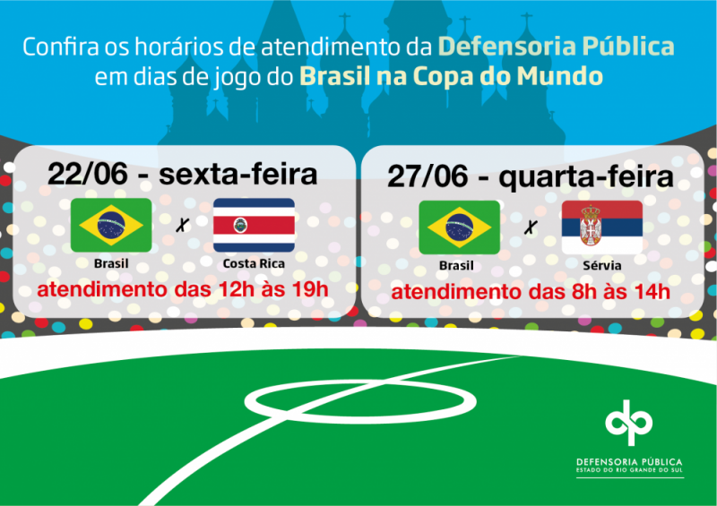 Jogos do Brasil na Copa - próximos jogos - Campus Viamão